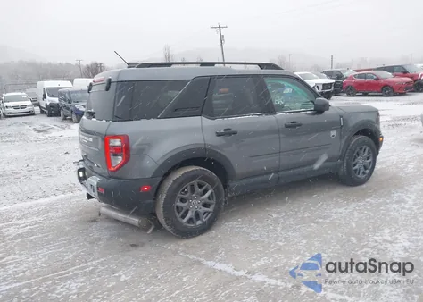 2025 Ford Bronco Sport Big Bend from USA, damaged, VIN 3FMCR9BN1SRE19554